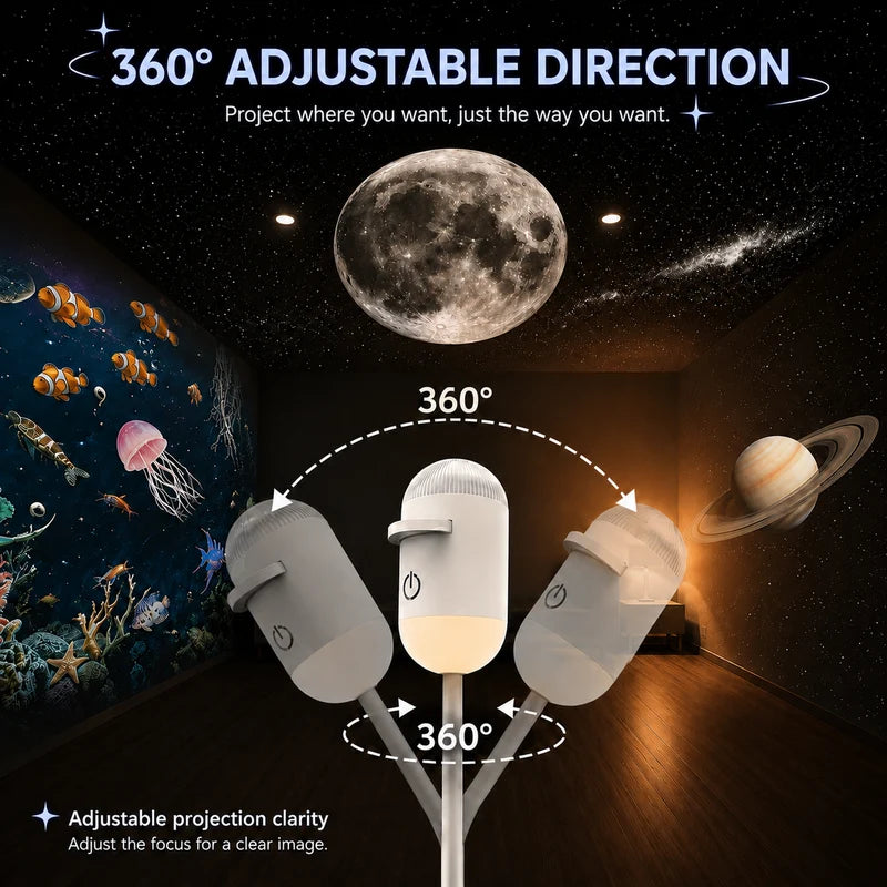 4K Galaxy Light Projector